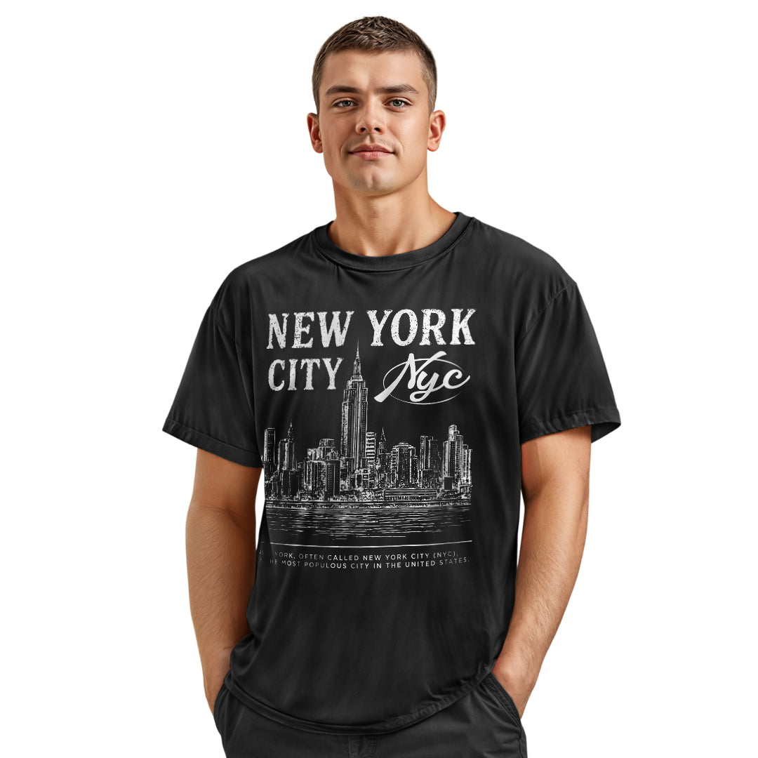 New York City Skyline Vintage Shirt