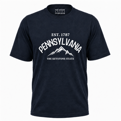 Pennsylvania Est 1787 Keystone State Shirt