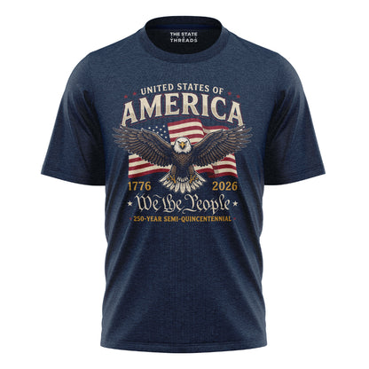 America 250th We The People Eagle Patriotic Shirt