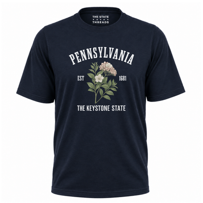 Pennsylvania Mountain Laurel State Pride Shirt