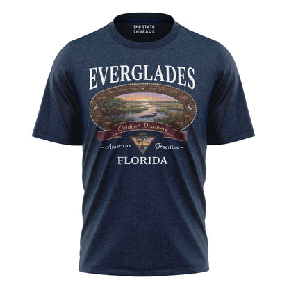 Everglades Florida Outdoor Discovery American Tradition Vintage Shirt