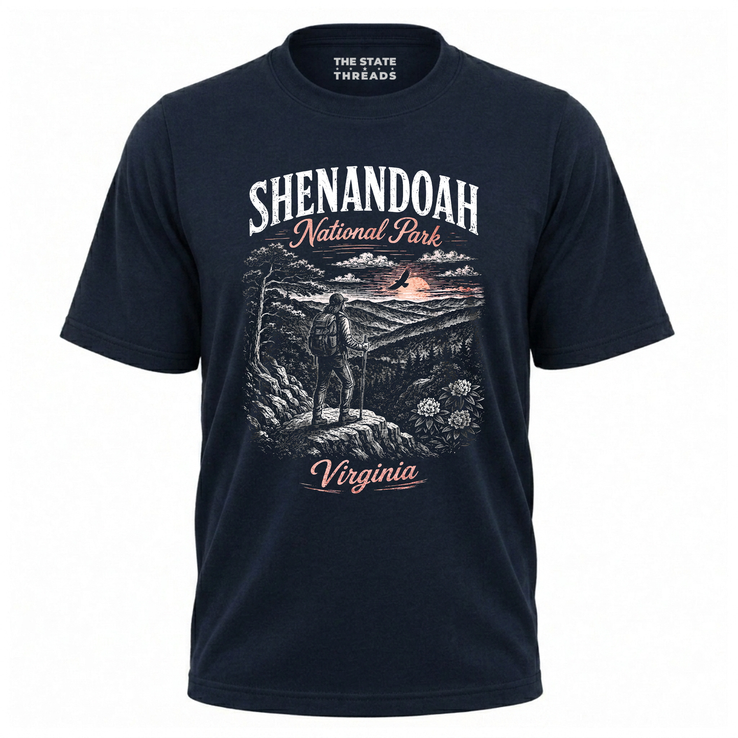 Shenandoah National Park Virginia Vintage Hiking Shirt