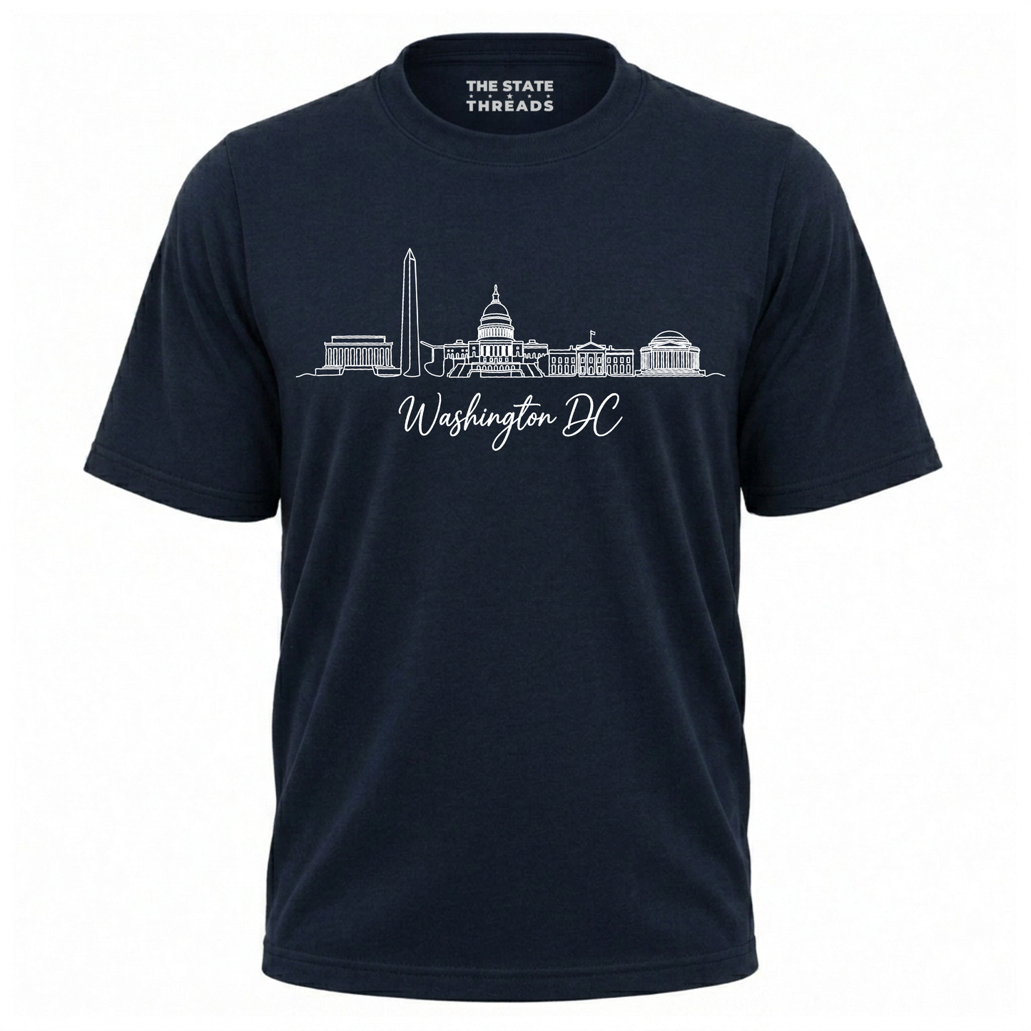Washington DC Skyline Line Art Shirt