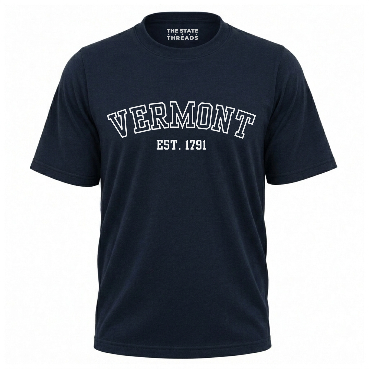 Vermont EST 1791 Varsity Style State Pride Shirt