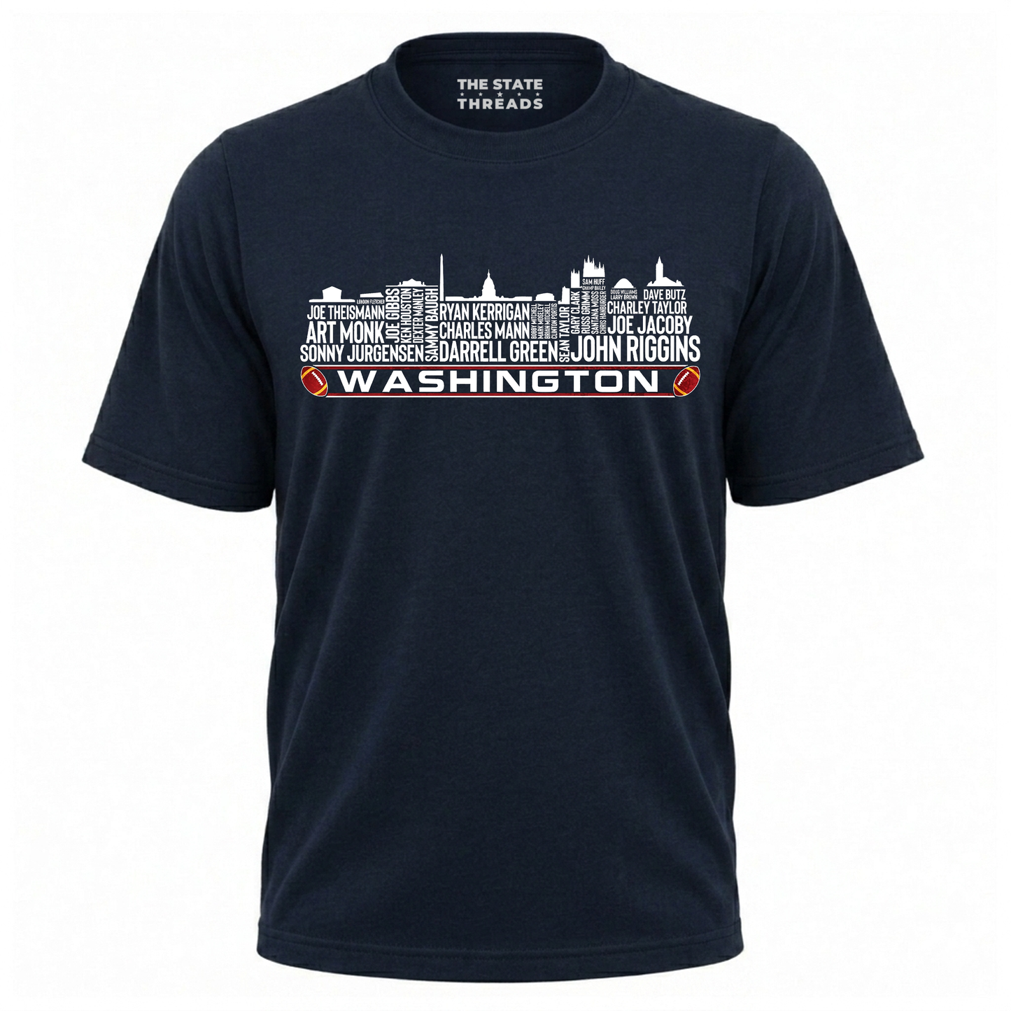 Washington DC Football Team Legends Skyline Shirt