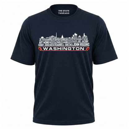 Washington DC Football Team Legends Skyline Shirt