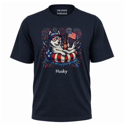 America 250 Patriotic Dogs July 4th Shirt