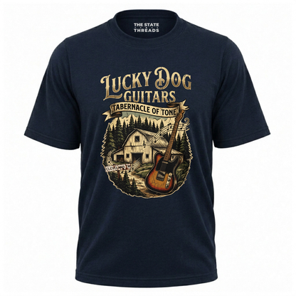 Tennessee Lucky Dog Guitars Vintage Country Barn Shirt