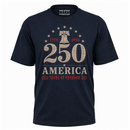 America 250 Years of Freedom Liberty Bell Shirt