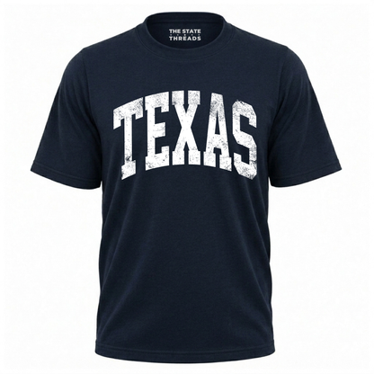 Texas Retro Distressed Vintage State Pride Shirt