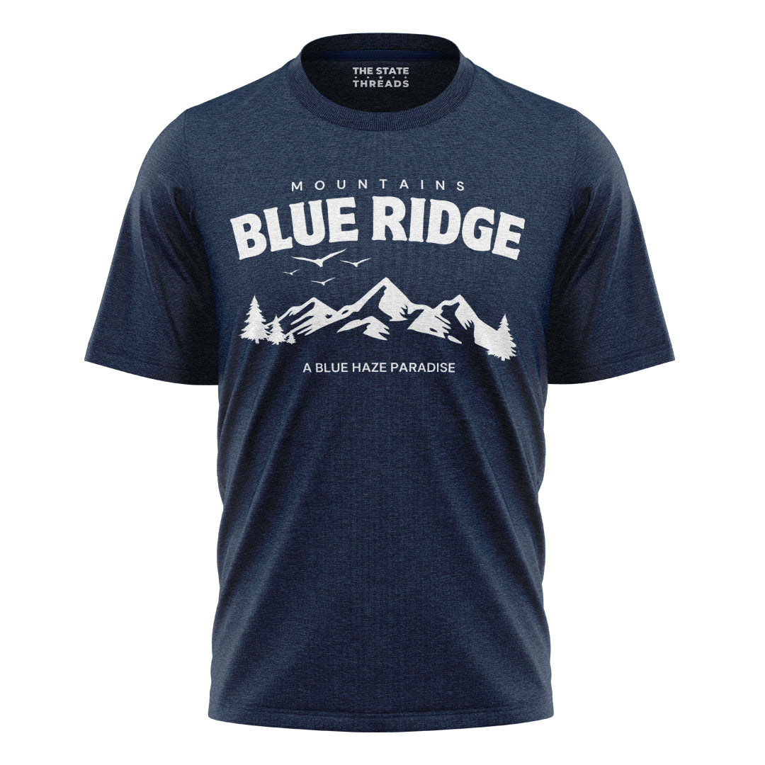 Blue Ridge Georgia Mountains Blue Haze Paradise Shirt