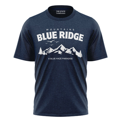 Blue Ridge Georgia Mountains Blue Haze Paradise Shirt