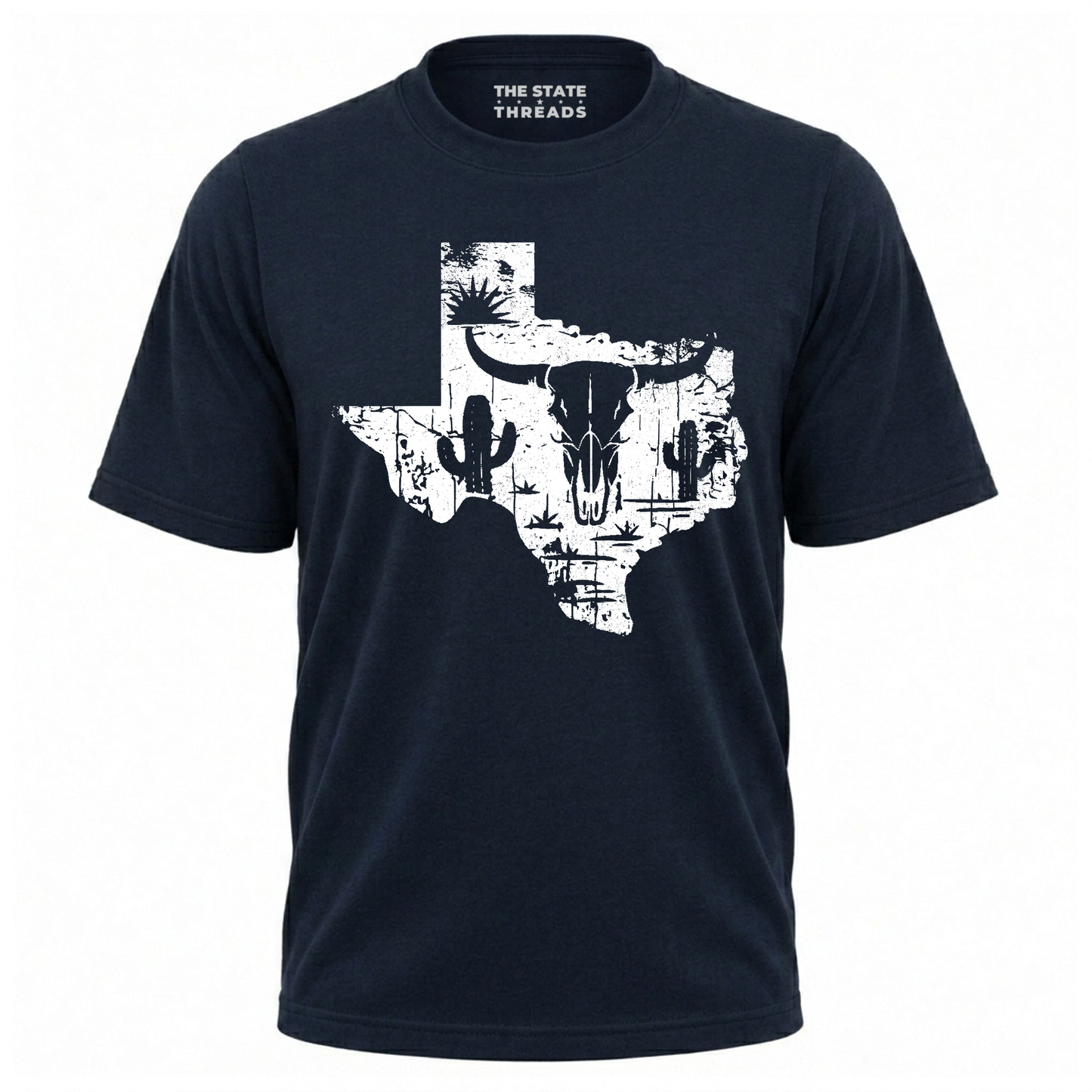 Texas Cactus Longhorn Desert State Pride Shirt