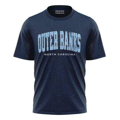 Outer Banks North Carolina OBX Varsity Beach Shirt