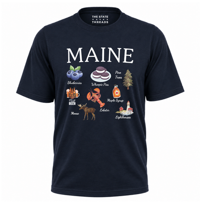 Maine Icons State Pride Shirt
