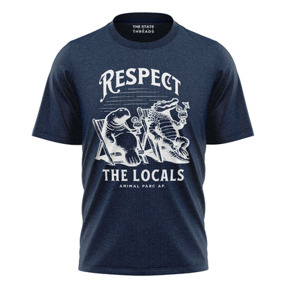 Florida Everglades Respect The Locals Wildlife Shirt