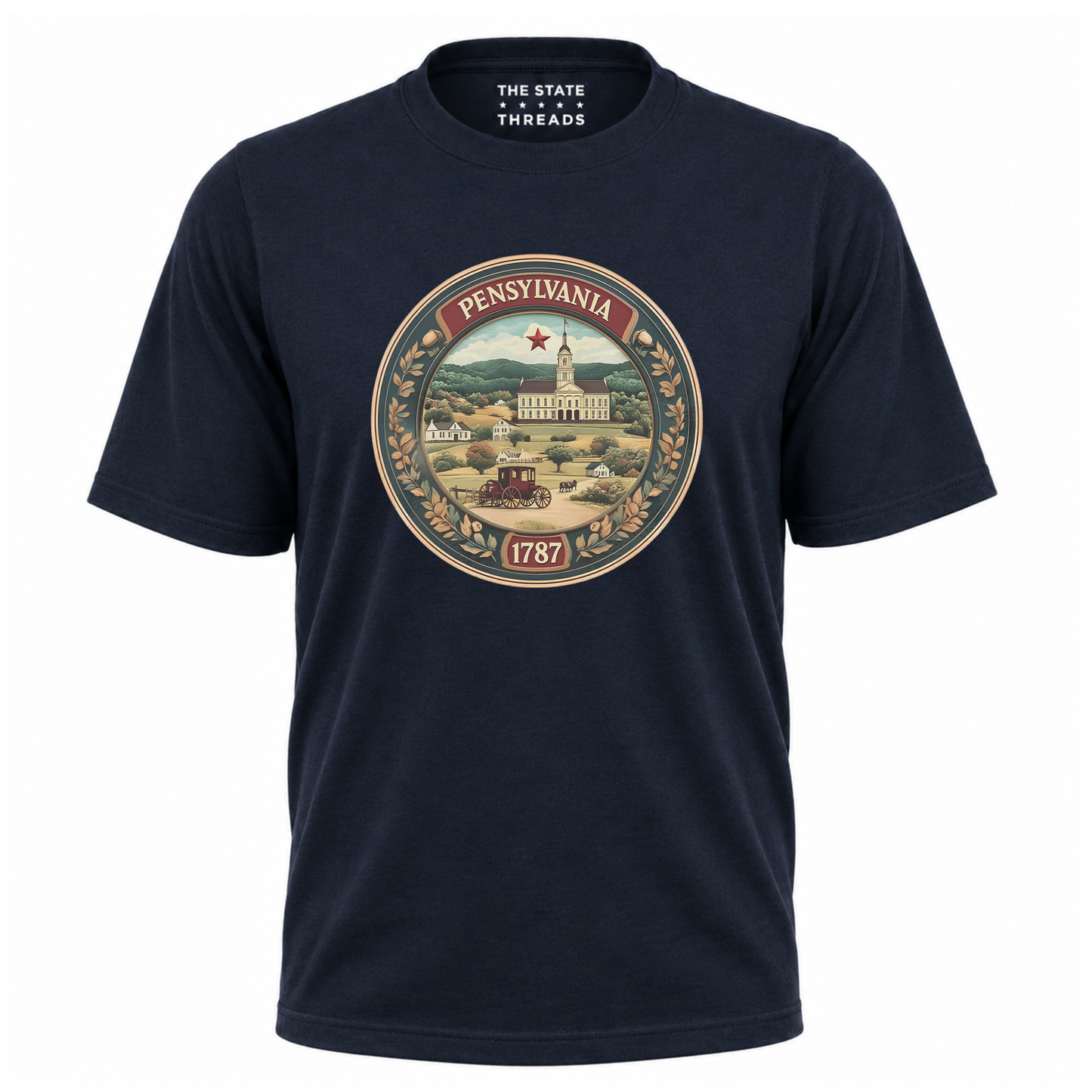 Pennsylvania 1787 Historic Landmark Mountain Shirt