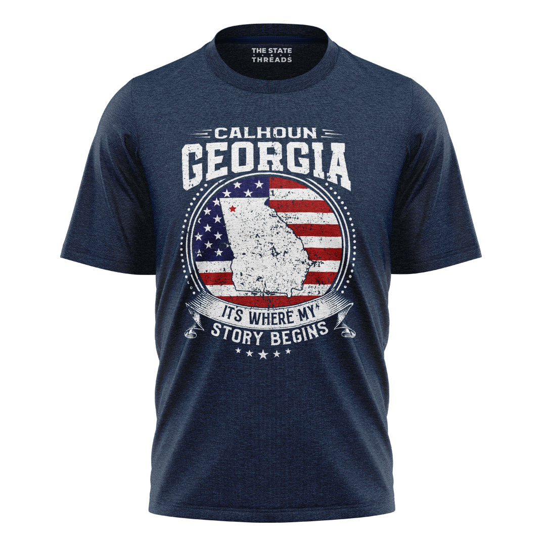 Calhoun Georgia Where My Story Begins Shirt