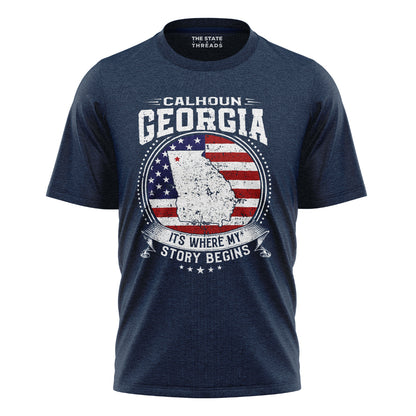 Calhoun Georgia Where My Story Begins Shirt