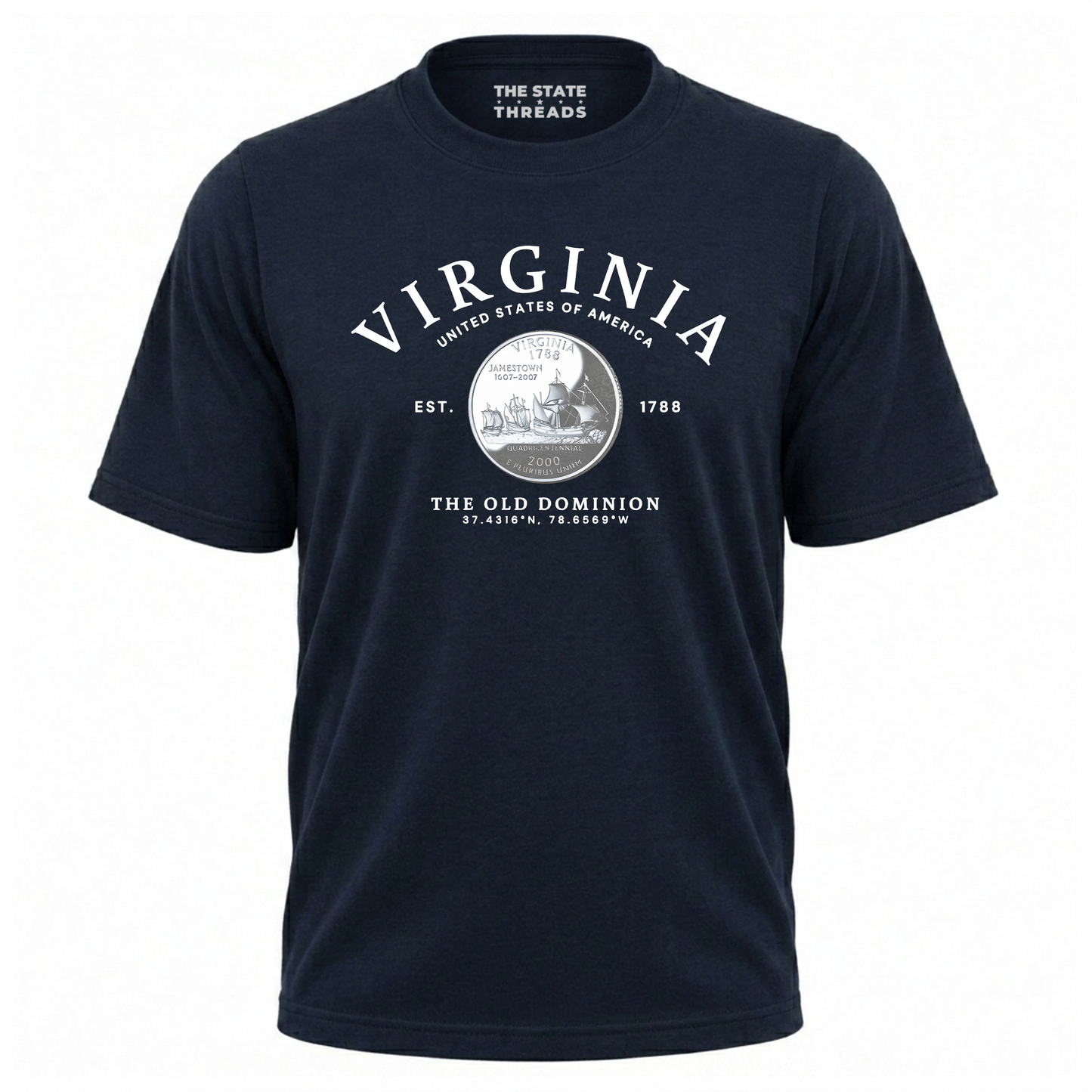 Virginia State Quarter Old Dominion Pride Shirt