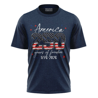 America 250 Years Freedom Anniversary Shirt