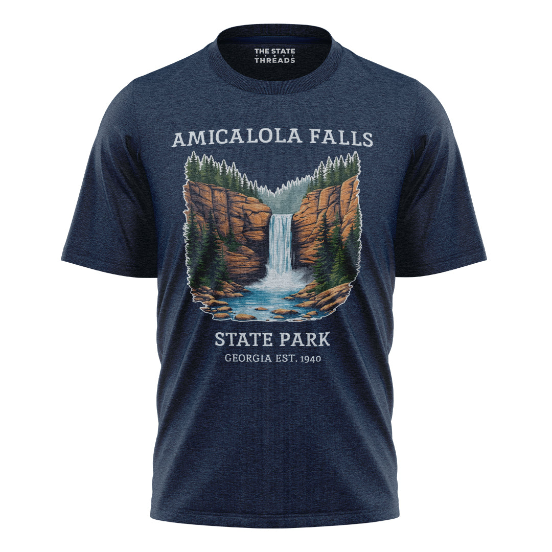 Amicalola Falls Georgia State Park Vintage Hiking Shirt