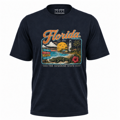 Florida Sunshine State Est 1845 Shirt