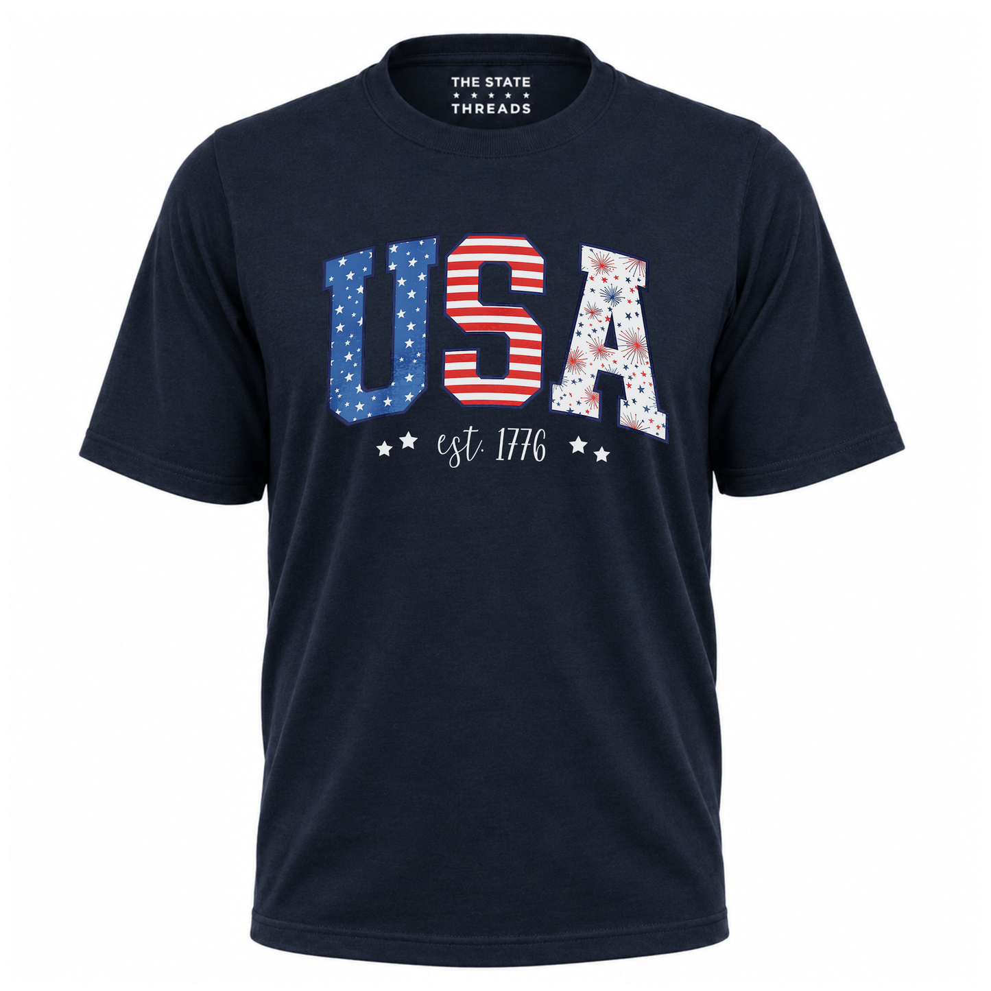 America Stars Stripes USA Est 1776 Shirt
