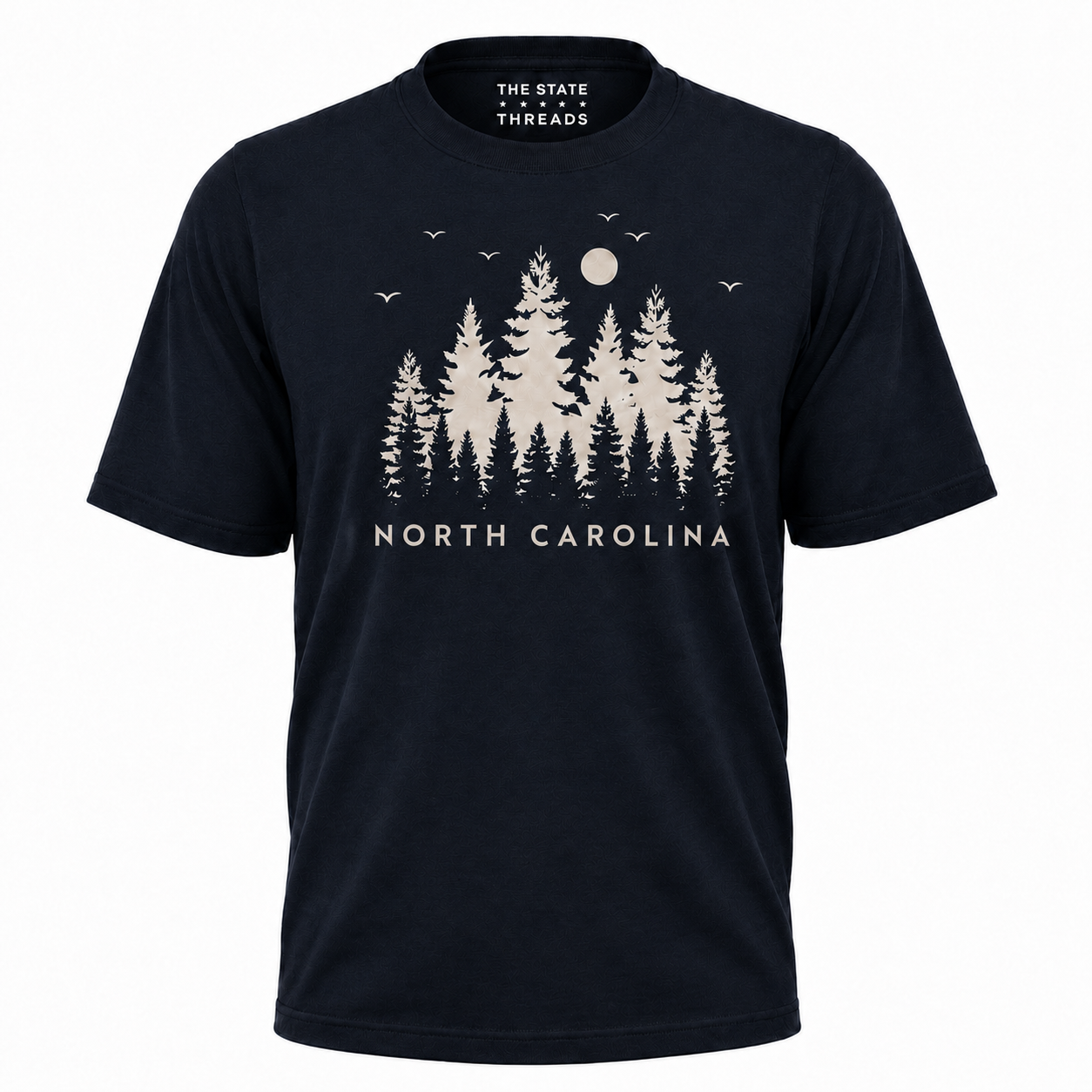 North Carolina Pine Forest Moonlight Shirt