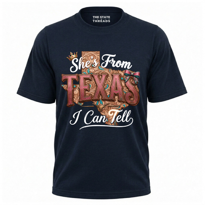 She's From Texas I Can Tell Western Shirt
