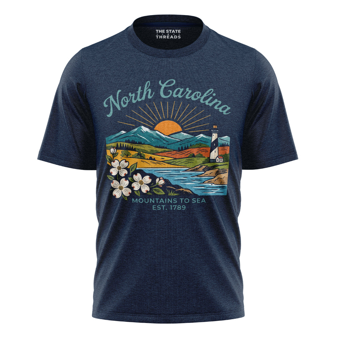 North Carolina Mountains to Sea Shirt