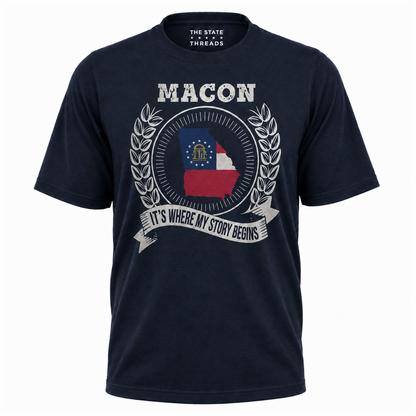Macon Georgia It's Where My Story Begins Shirt