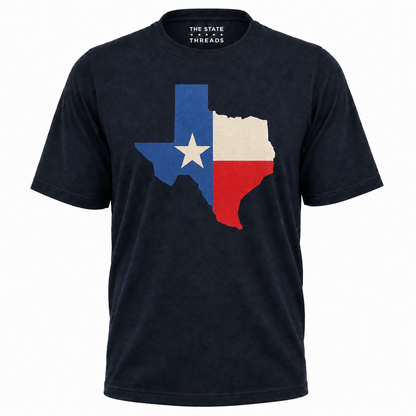 Texas Flag State Silhouette Shirt