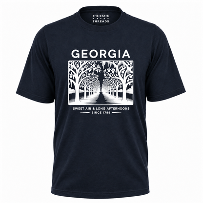 Georgia Sweet Air Long Afternoons Southern Heritage Shirt
