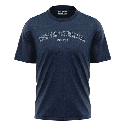 North Carolina EST 1789 Varsity Style Shirt