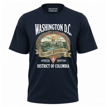 Washington DC Historic Discovery American Tradition Shirt