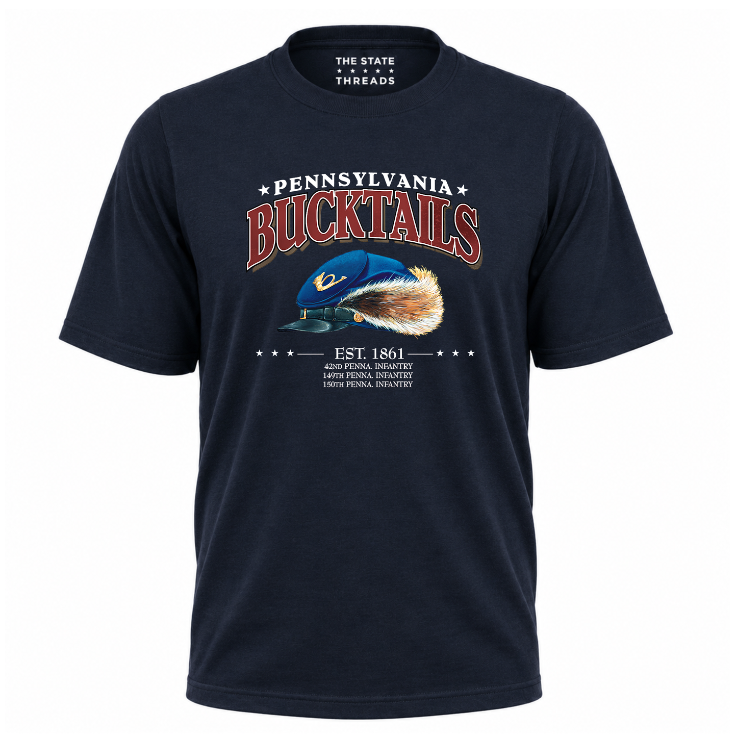 Pennsylvania Bucktails Civil War Est 1861 Shirt