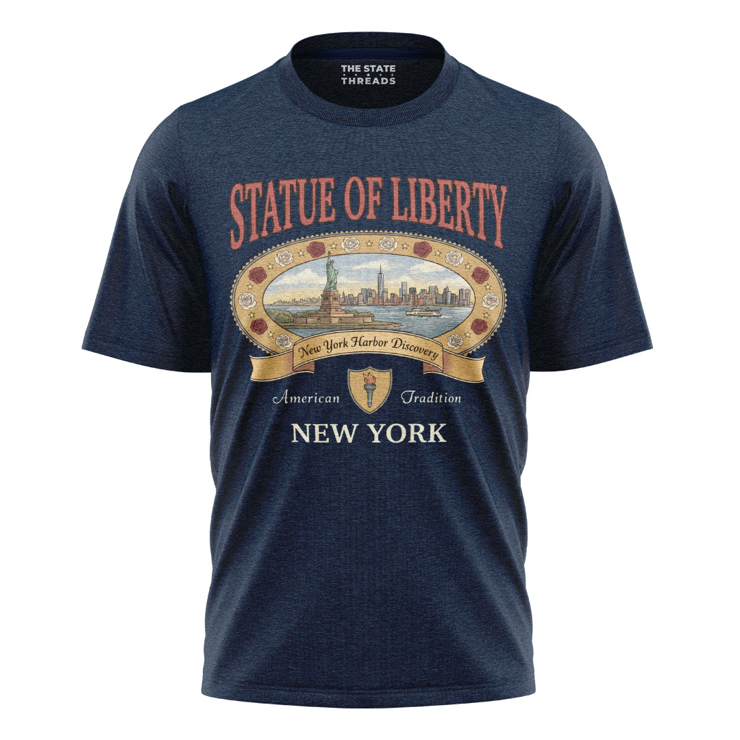 New York Statue of Liberty Vintage 90s Shirt