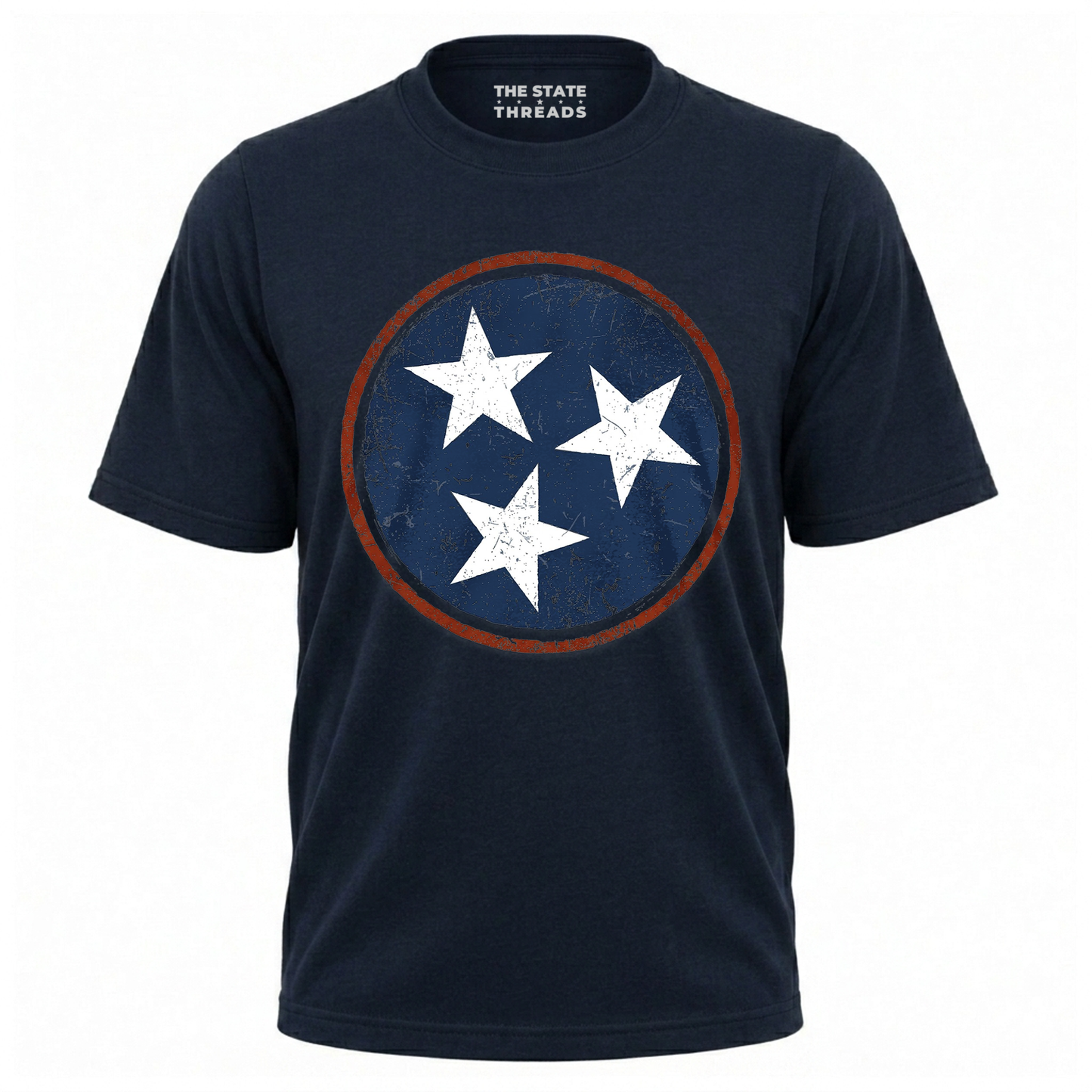 Tennessee Tri-Star Flag Vintage Shirt