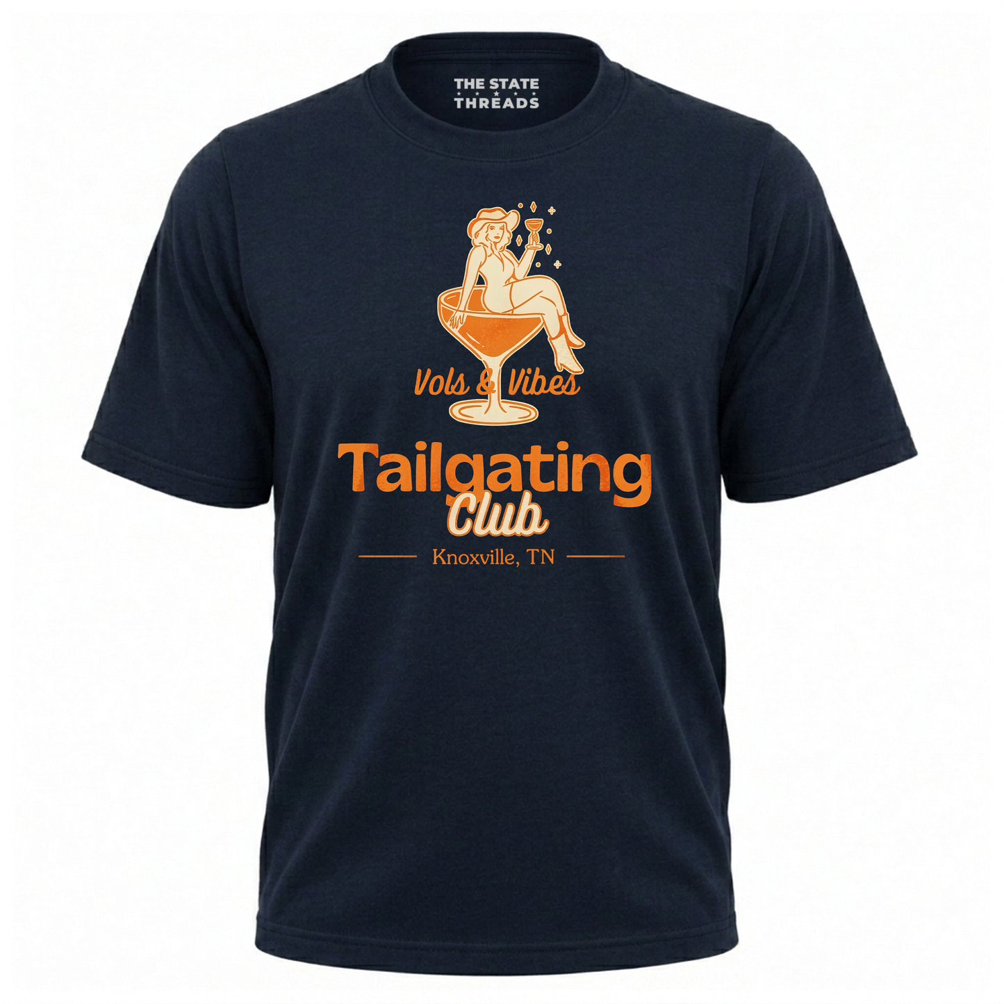 Knoxville Tennessee Tailgating Club Retro Cowgirl Shirt