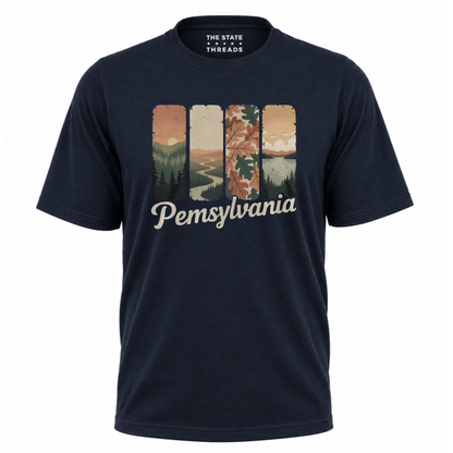 Pennsylvania Nature Scenic Landscape State Pride Shirt