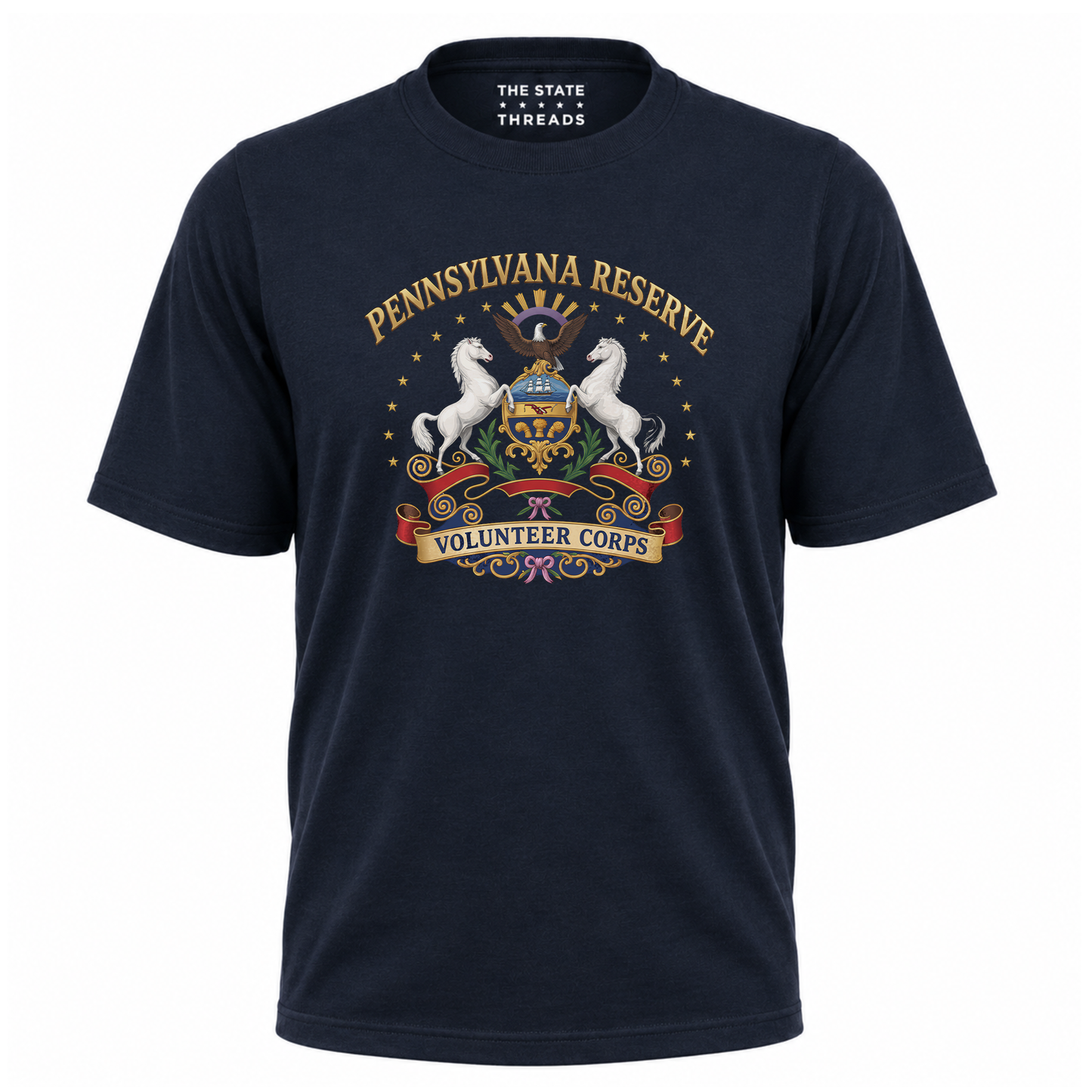 Pennsylvania Reserve Volunteer Corps State Crest Shirt