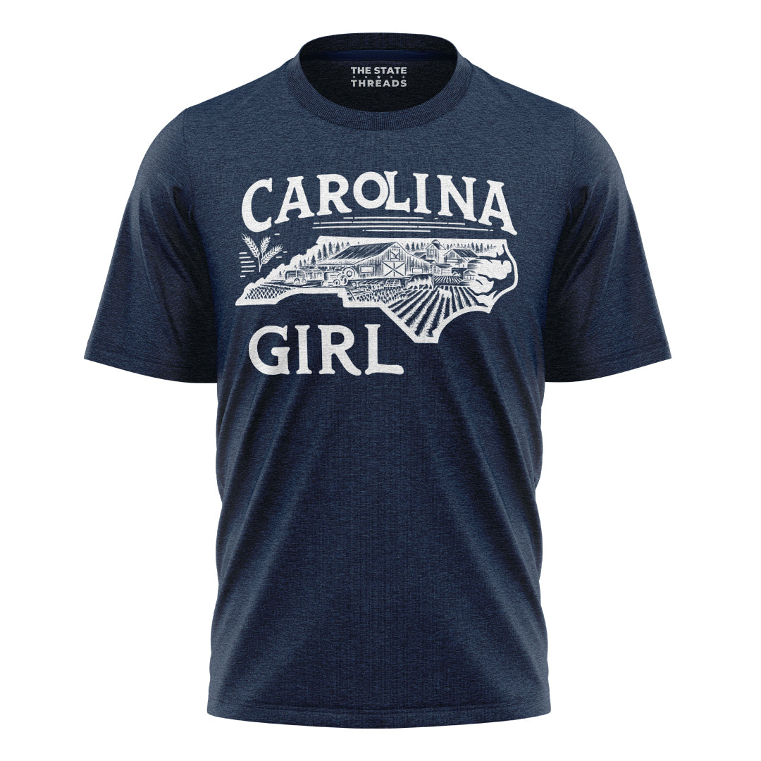 Carolina Girl North Carolina Farm Country Western Shirt