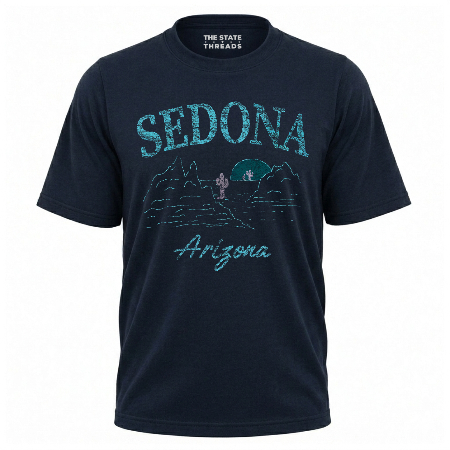 Sedona Arizona Red Rock Desert Sunset Vintage Shirt