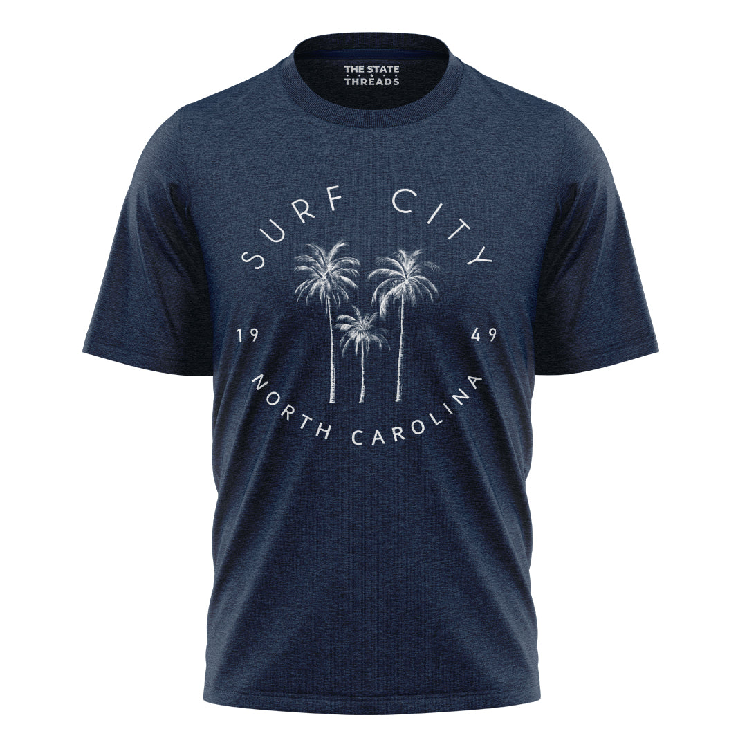 Surf City North Carolina Beach Palm Trees Shirt