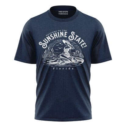 Welcome to Florida Sunshine State Alligator Shirt