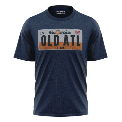 Old ATL Georgia Peach License Plate Vintage Shirt