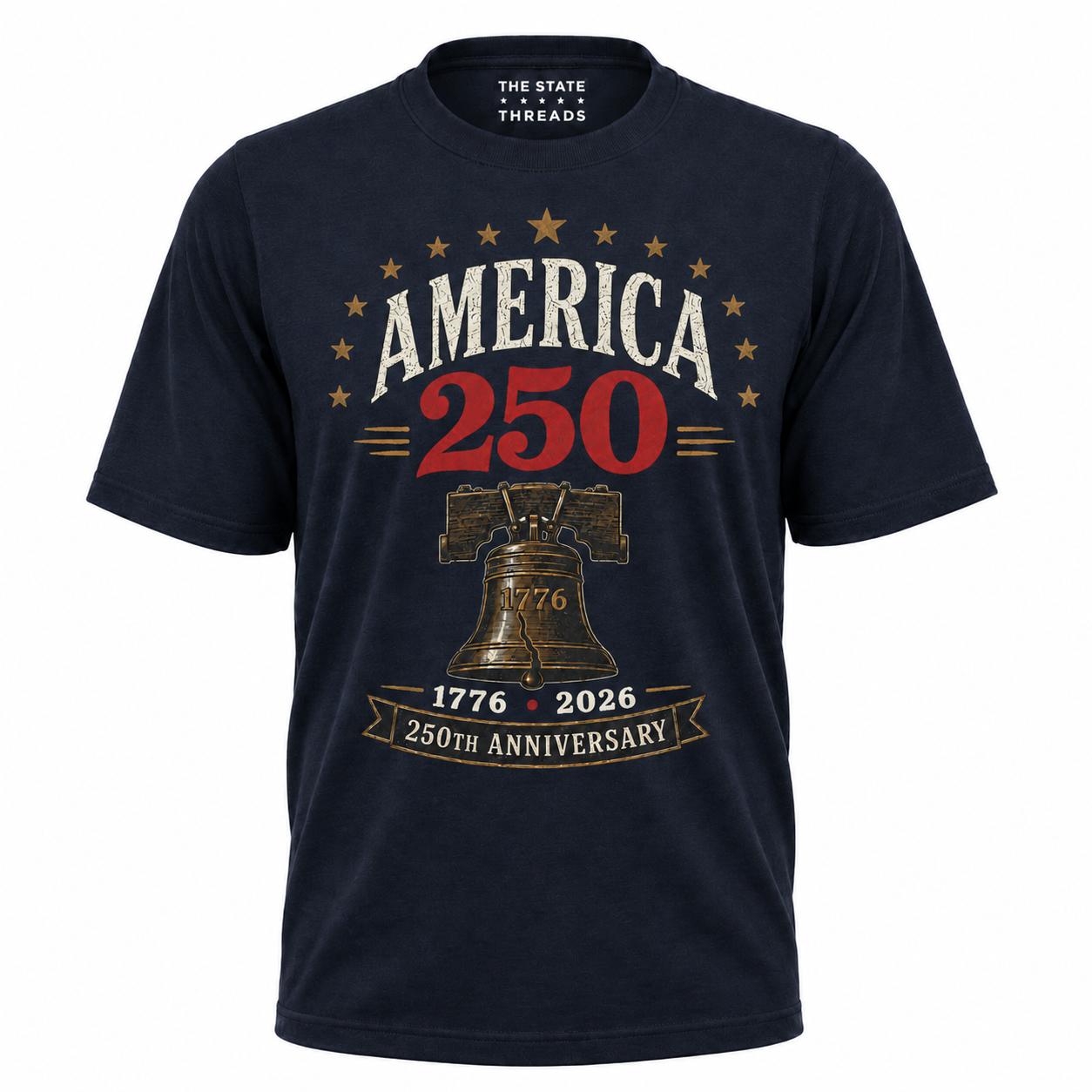 America 250th Anniversary Liberty Bell Patriotic Shirt