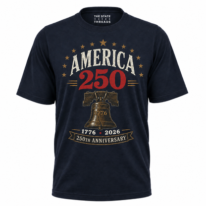 America 250th Anniversary Liberty Bell Patriotic Shirt