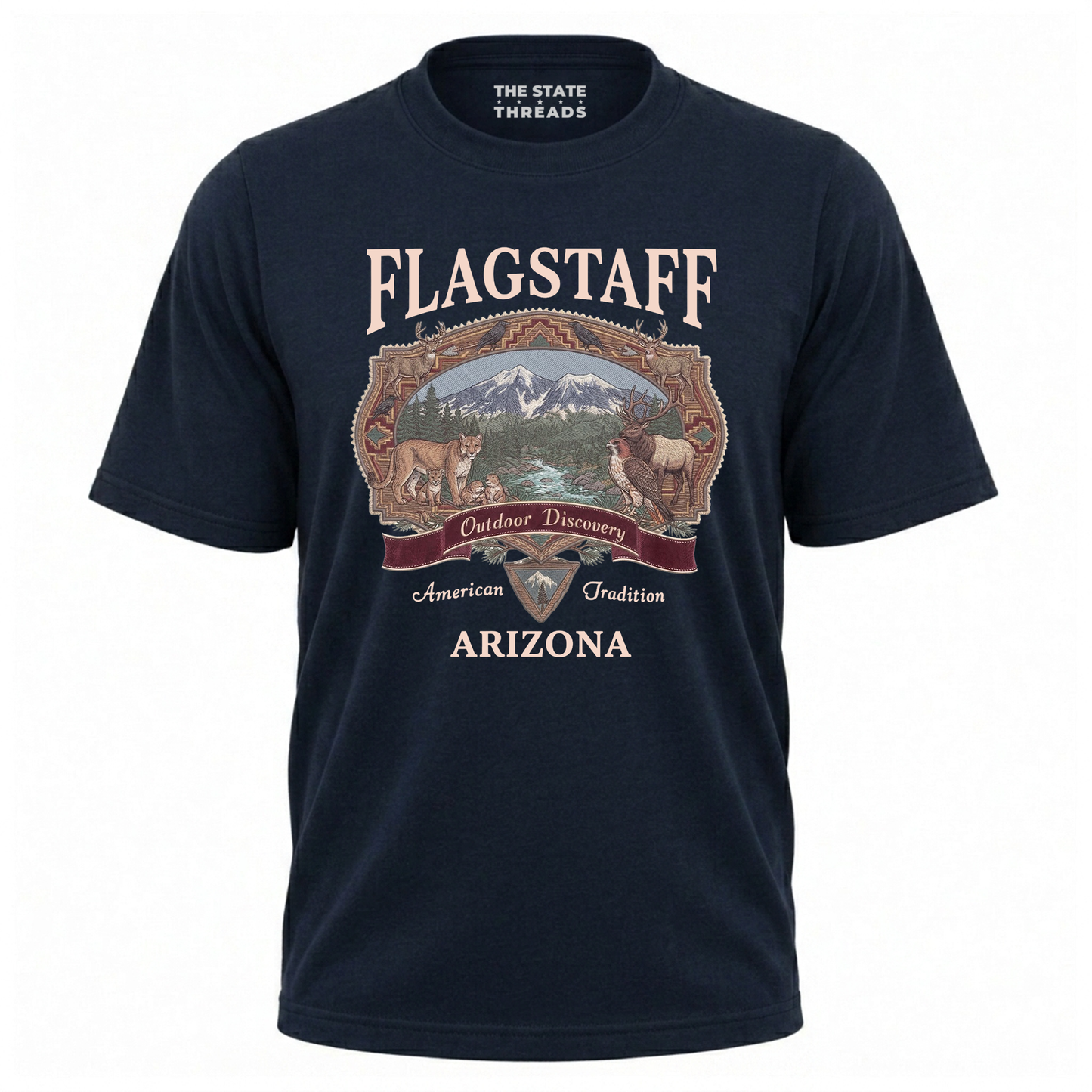 Flagstaff Arizona Mountain Wildlife Outdoor Discovery Shirt